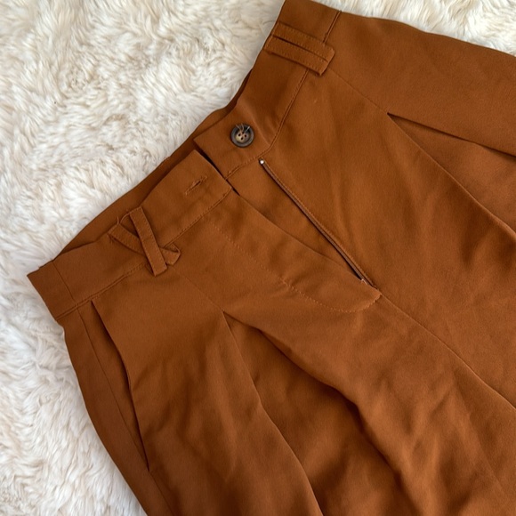 Brown suit pants - Picture 2 of 3